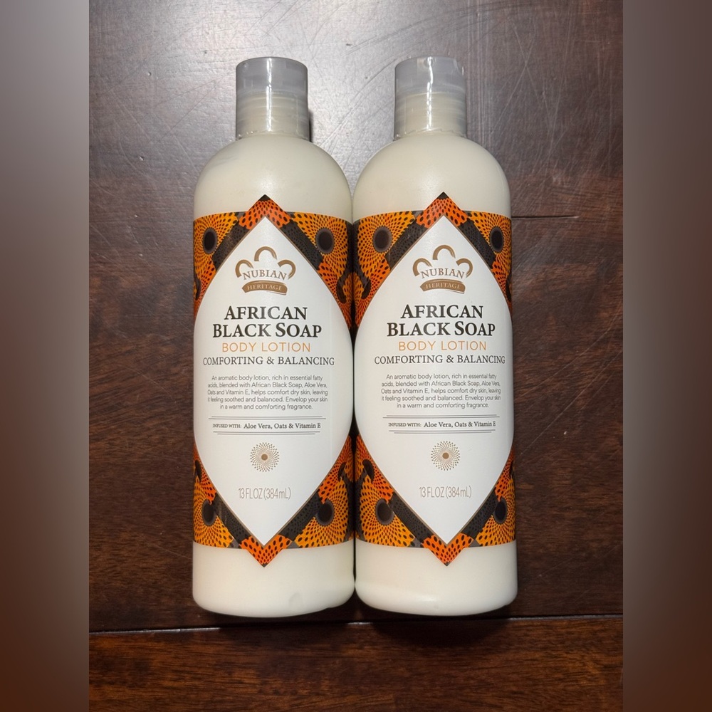 Urban Heritage African Black Soap Body Lotion - Cream